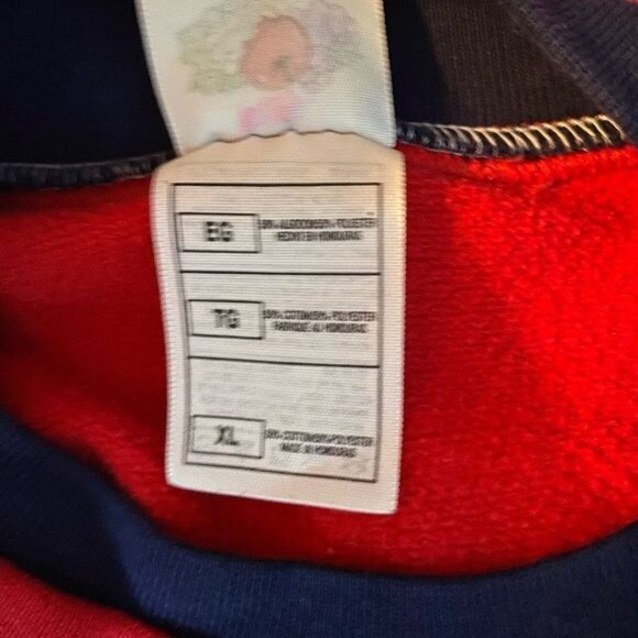 Vintage 1990s Fruit of the Loom Snowman Sweatshirt Size XL Christmas Holiday - Picture 6 of 7